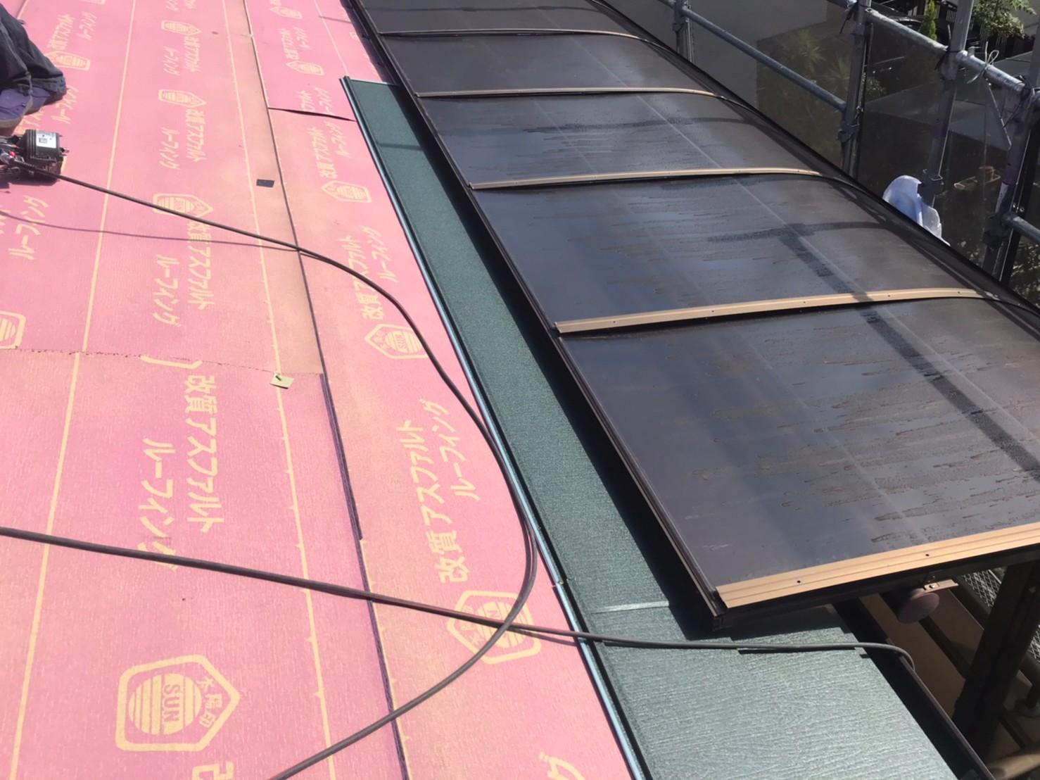 スーパーガルテクトカバー工法